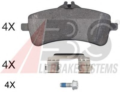 Тормозные колодки A.B.S. 35076