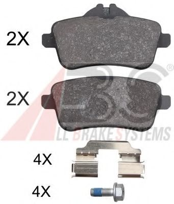 Тормозные колодки A.B.S. 37941