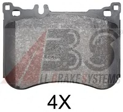 Гальмівні колодки A.B.S. 37952