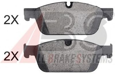 Тормозные колодки A.B.S. 37972