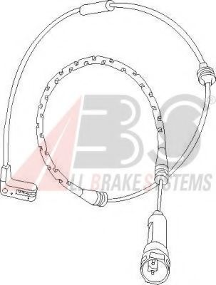 Датчик износа колодок A.B.S. 39605