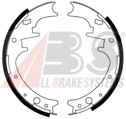 Тормозные колодки A.B.S. 40445
