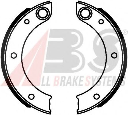 Тормозные колодки ручника A.B.S. 9350