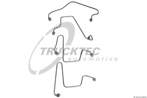 Комплект трубопровода высокого давления, система впрыска TRUCKTEC AUTOMOTIVE 02.13.071