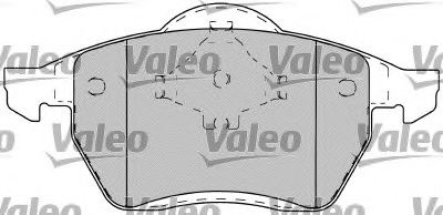 Тормозные колодки VALEO 598489 - Фото 1