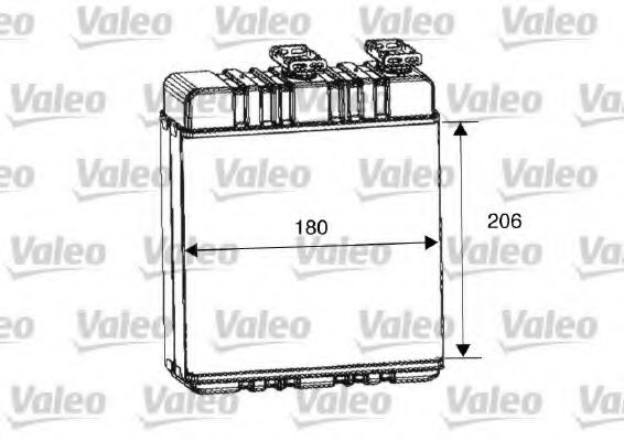 Радиатор отопителя VALEO 812222