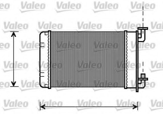 Радиатор отопителя VALEO 812238