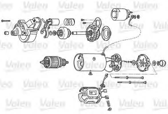 Стартер VALEO D7R53