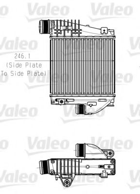 Интеркулер VALEO 818290
