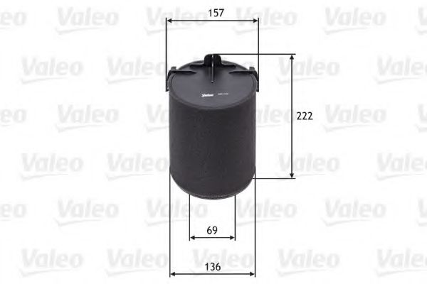 Воздушный фильтр VALEO 585742