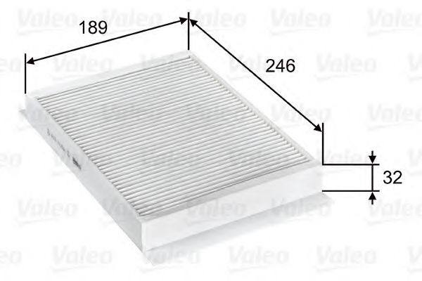 Фильтр салона VALEO 715751 CLIMFILTER COMFORT