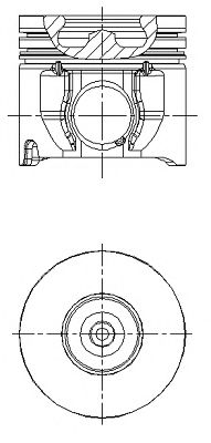Поршень NÜRAL 87-113507-10