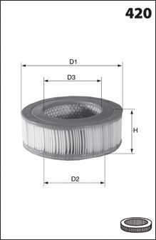 Воздушный фильтр MECAFILTER EL3162 MECAFILTER