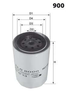 Фильтр для охлаждающей жидкости MECAFILTER ELO8000 MECAFILTER