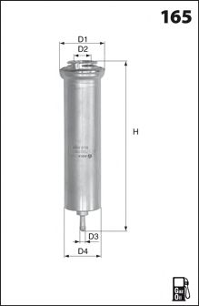 Топливный фильтр MECAFILTER ELG5301 MECAFILTER