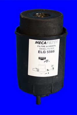 Топливный фильтр MECAFILTER ELG5566 MECAFILTER - Фото 1