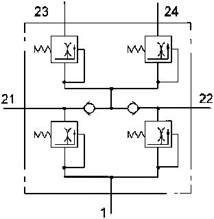 Клапан многоцикловой защиты WABCO 934 714 123 0