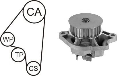 Помпа + комплект ГРМ AIRTEX WPK-1582R02