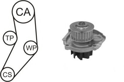Помпа + комплект ГРМ AIRTEX WPK-185202