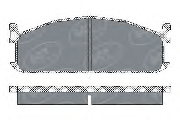 Тормозные колодки SCT SP 219 PR