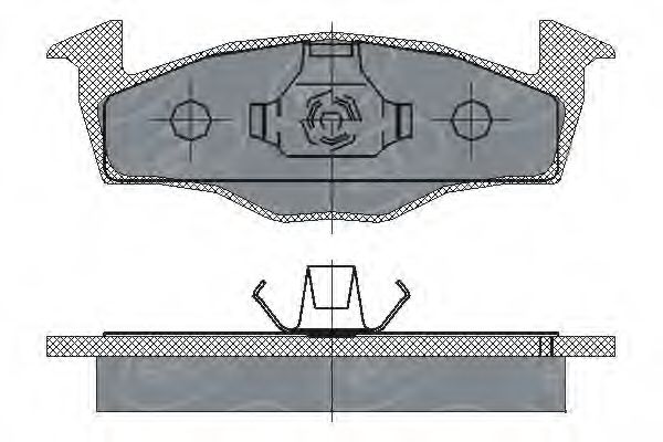 Тормозные колодки SCT SP 227 PR