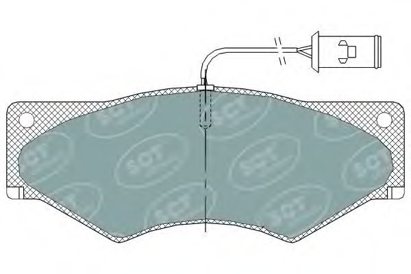 Тормозные колодки SCT SP 319 PR