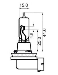 Лампа фары SCT 202983