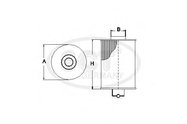 Топливный фильтр SCT SC 7062 P