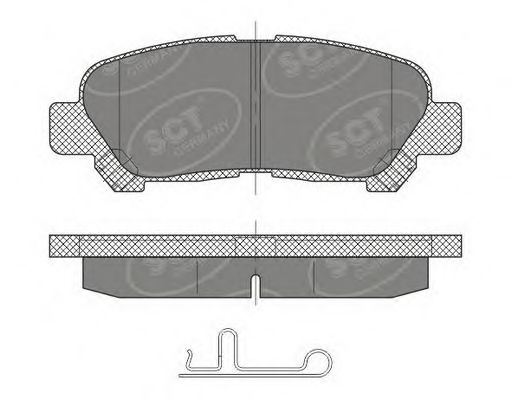 Тормозные колодки SCT SP 481 PR
