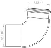 Труба выхлопного газа DINEX 81683