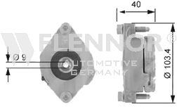Натяжитель поликлинового ремня FLENNOR FA99010