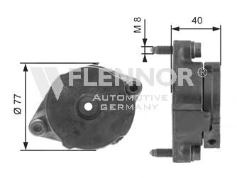 Натяжитель поликлинового ремня FLENNOR FA99048