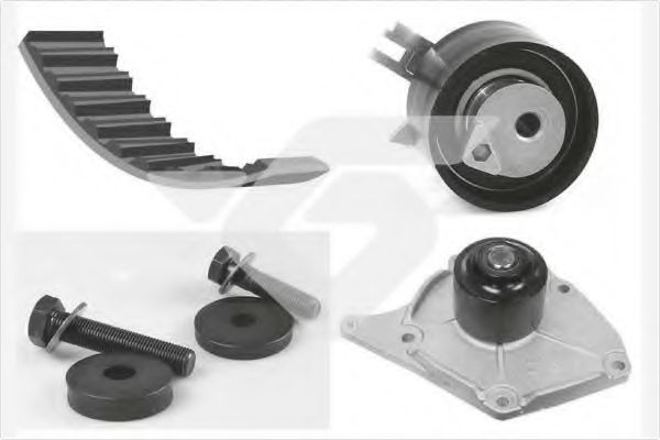 Помпа + комплект ГРМ HUTCHINSON KH 101WP45