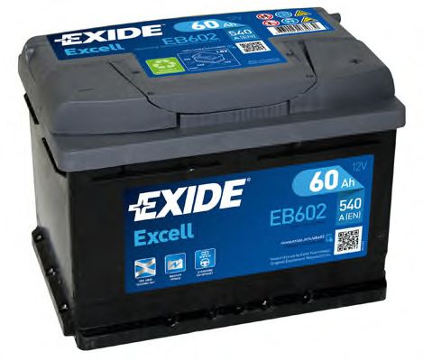 Стартерная аккумуляторная батарея EXIDE EB602 EXCELL **