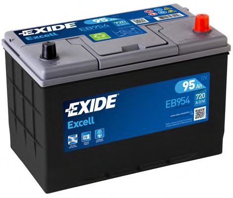 Стартерная аккумуляторная батарея EXIDE EB954 EXCELL **
