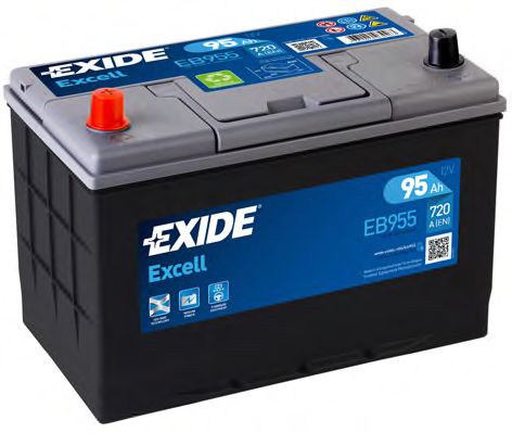 Стартерная аккумуляторная батарея EXIDE EB955 EXCELL **