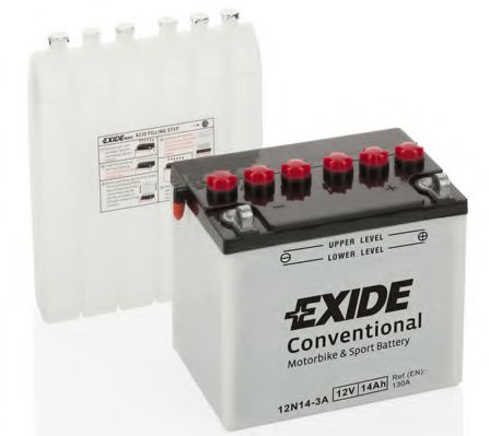 Стартерная аккумуляторная батарея EXIDE 12N24-3A EXIDE Conventional