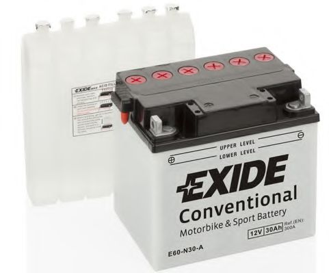 Стартерная аккумуляторная батарея EXIDE E60-N30-A EXIDE Conventional