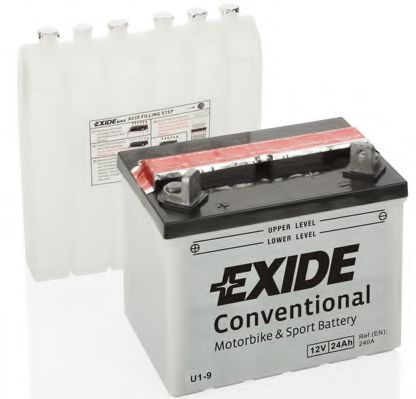 Стартерная аккумуляторная батарея EXIDE U1-9 EXIDE Conventional