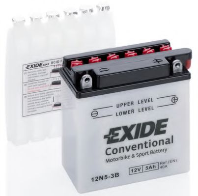 Стартерная аккумуляторная батарея EXIDE 12N5-3B EXIDE Conventional