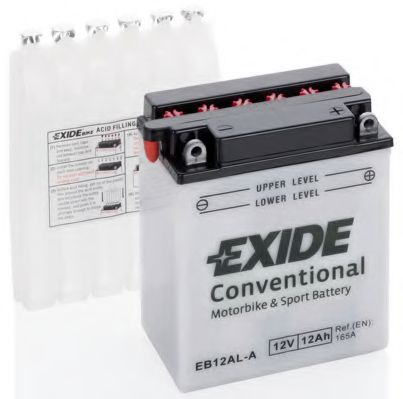 Стартерная аккумуляторная батарея EXIDE EB12AL-A EXIDE Conventional
