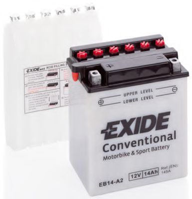 Стартерная аккумуляторная батарея EXIDE EB14-A2 EXIDE Conventional