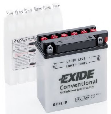 Стартерная аккумуляторная батарея EXIDE EB5L-B EXIDE Conventional