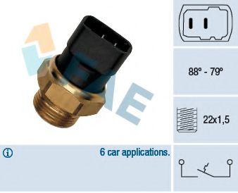 Датчик включения вентилятора FAE 37270