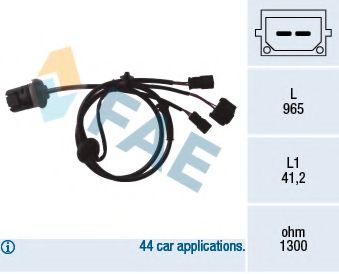Датчик вращения колеса FAE 78060