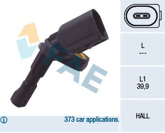 Датчик вращения колеса FAE 78102