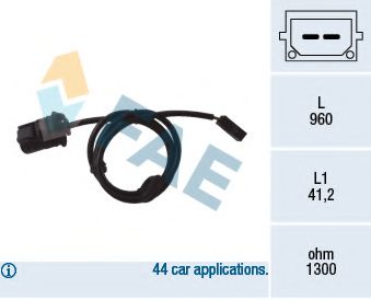 Датчик вращения колеса FAE 78058