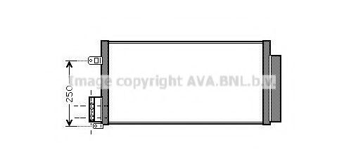 Радіатор кондиціонера AVA QUALITY COOLING ALA5116D