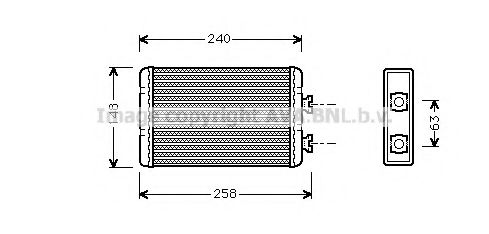 Радіатор опалення AVA QUALITY COOLING BWA6210