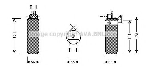Осушитель кондиционера AVA QUALITY COOLING RTD019